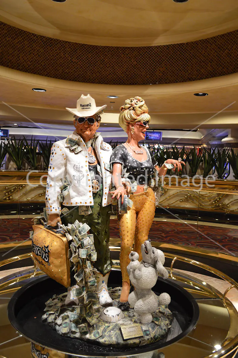 The Green Back's Harrahs Las Vegas
